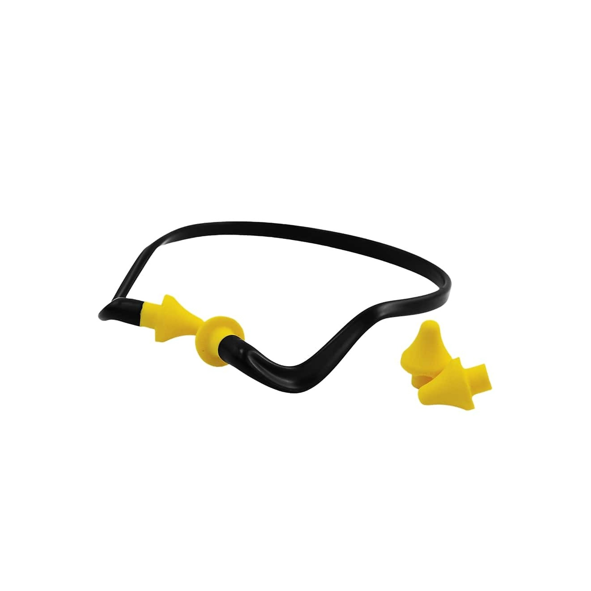 Bullhead Safety, Lightweight Banded NRR 22 dB Earplugs - 10 Each, Noise Reduction Rating 22 dB, Pairs Included (qty.) 10 Model# HP-BF1